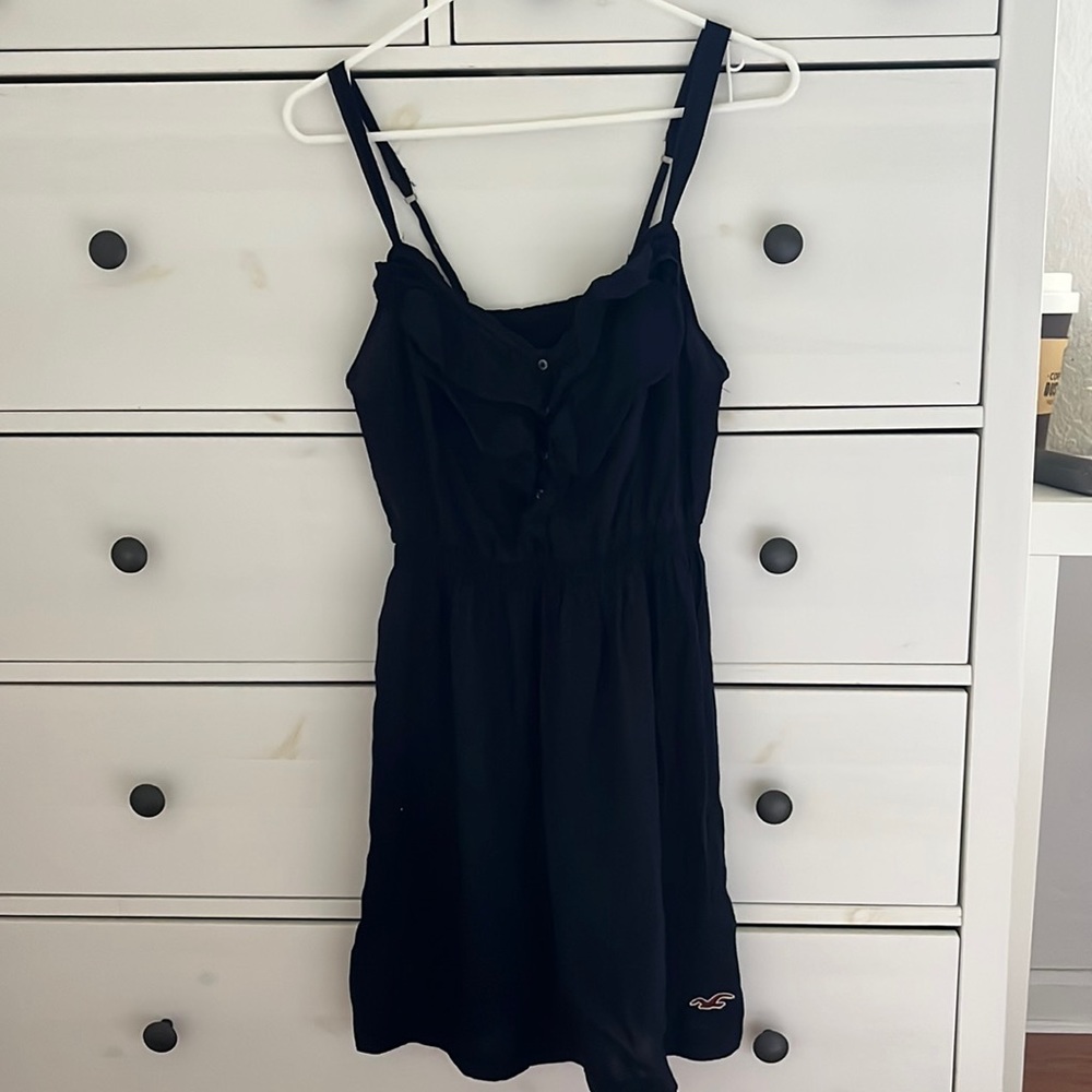 Hollister Navy Blue Mini Sundresss